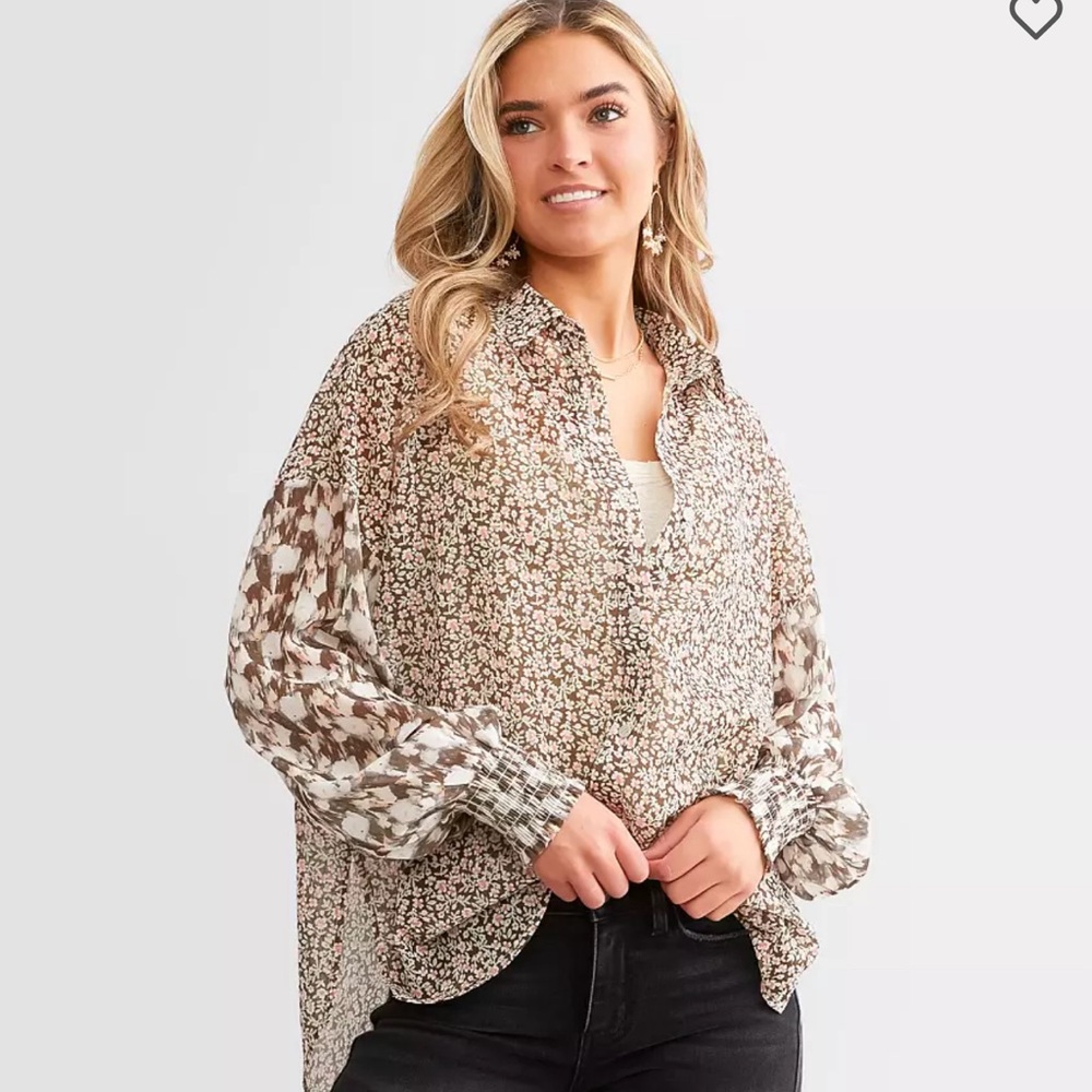 Floral Woven Blouse